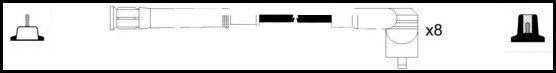 Ignition Cable Kit (HOES800)