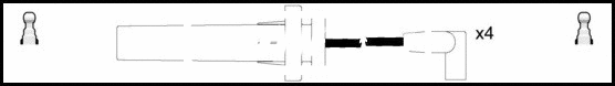 Ignition Cable Kit (HOES1058)