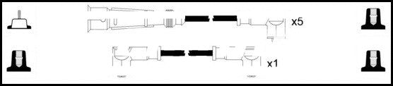 Ignition Cable Kit (HOES353)