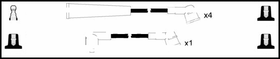 Ignition Cable Kit (HOES1216)