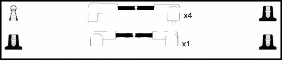 Ignition Cable Kit (HOES114)