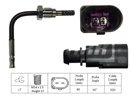 Sensor, exhaust gas temperature (LXT310)