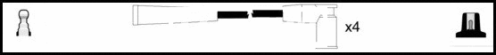Ignition Cable Kit (HOES1365)