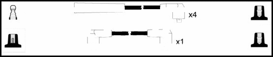 Ignition Cable Kit (HOES1210)