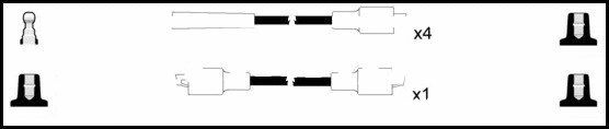 Ignition Cable Kit (HOES947)