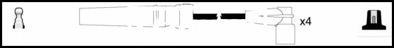 Ignition Cable Kit (HOES542)