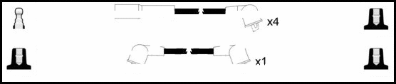 Ignition Cable Kit (HOES459)