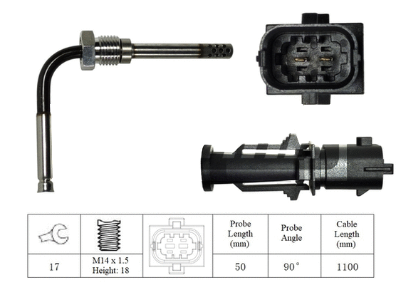 Sensor, exhaust gas temperature (LXT054)