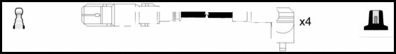 Ignition Cable Kit (HOES877)