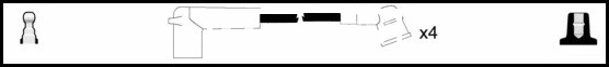 Ignition Cable Kit (HOES1046)