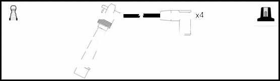 Ignition Cable Kit (HOES697)