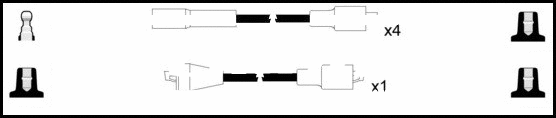 Ignition Cable Kit (HOES1074)