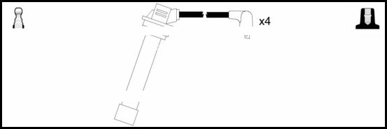 Ignition Cable Kit (HOES1386)