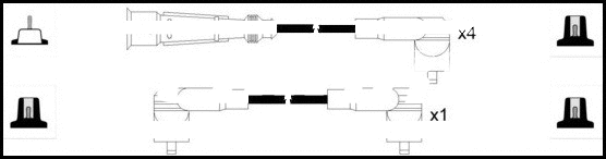 Ignition Cable Kit (HOES579)