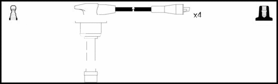 Ignition Cable Kit (HOES360)