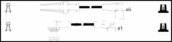 Ignition Cable Kit (HOES262)