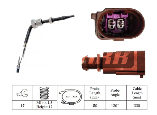 Sensor, exhaust gas temperature (LXT349)
