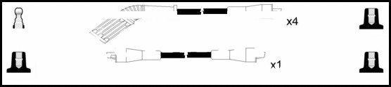 Ignition Cable Kit (HOES703)