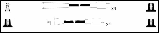 Ignition Cable Kit (HOES383)