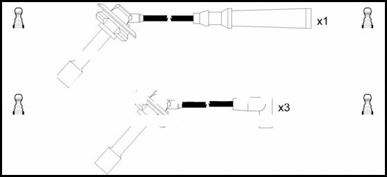 Ignition Cable Kit (HOES1178)