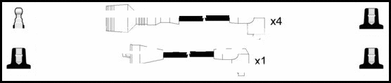 Ignition Cable Kit (HOES339)