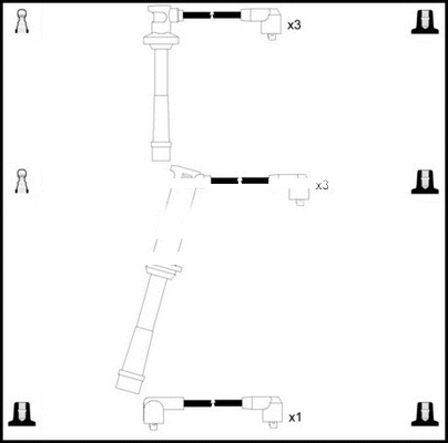 Ignition Cable Kit (HOES1203)