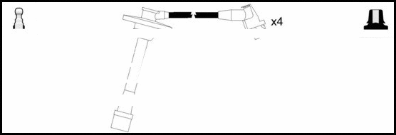Ignition Cable Kit (HOES899)