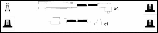 Ignition Cable Kit (HOES786)