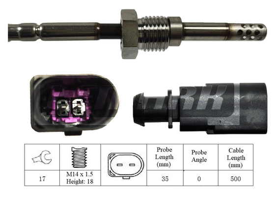 Sensor, exhaust gas temperature (LXT114)