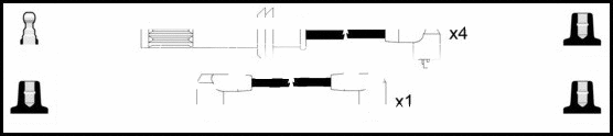 Ignition Cable Kit (HOES583)
