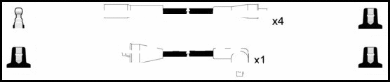 Ignition Cable Kit (HOES673)