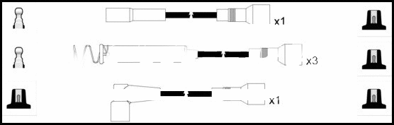 Ignition Cable Kit (HOES103)
