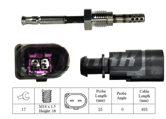 Sensor, exhaust gas temperature (LXT251)