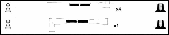 Ignition Cable Kit (HOES158)