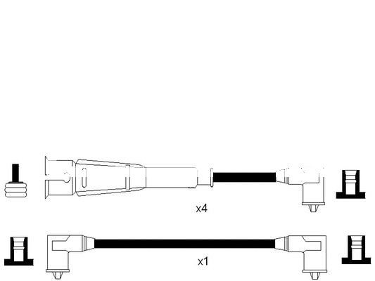 Ignition Cable Kit (HOES1229)