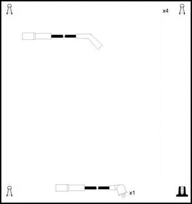 Ignition Cable Kit (HOES848)