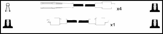 Ignition Cable Kit (HOES420)