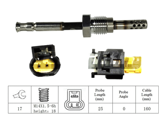 Sensor, exhaust gas temperature (LXT102)
