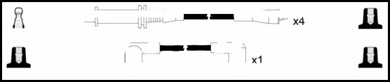 Ignition Cable Kit (HOES331)