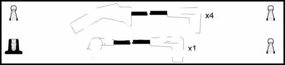 Ignition Cable Kit (HOES1359)