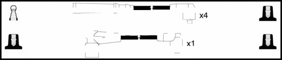 Ignition Cable Kit (HOES751)