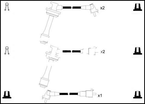 Ignition Cable Kit (HOES641)