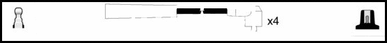 Ignition Cable Kit (HOES1006)