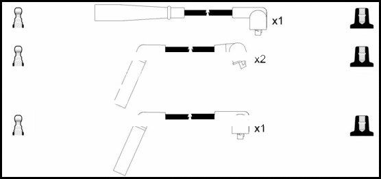 Ignition Cable Kit (HOES140)