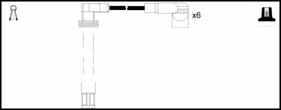 Ignition Cable Kit (HOES827)