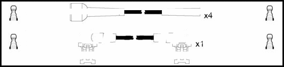 Ignition Cable Kit (HOES131)