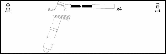 Ignition Cable Kit (HOES285)