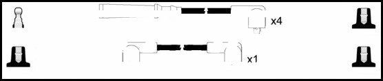 Ignition Cable Kit (HOES127)