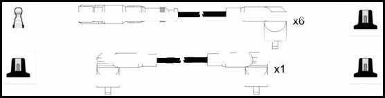 Ignition Cable Kit (HOES1114)