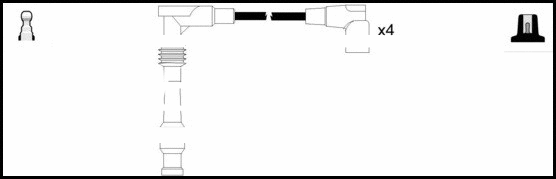 Ignition Cable Kit (HOES864)
